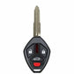 2007-2012 Mitsubishi / 4-Button Remote Head Key / OUCG8D-620M-A (RK-MIT-750) - UHS Hardware