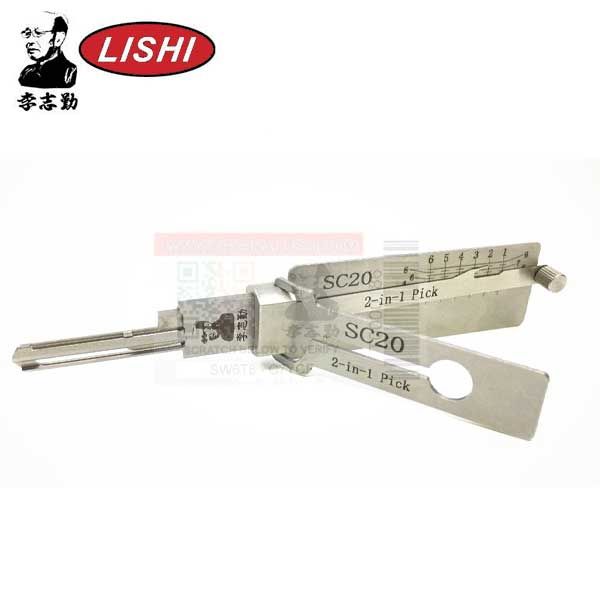 Original Lishi - SC20 /  A1145L /  Schlage L Keyway / Residential Commercial  2-in-1 Pick - PRE ORDER - UHS Hardware