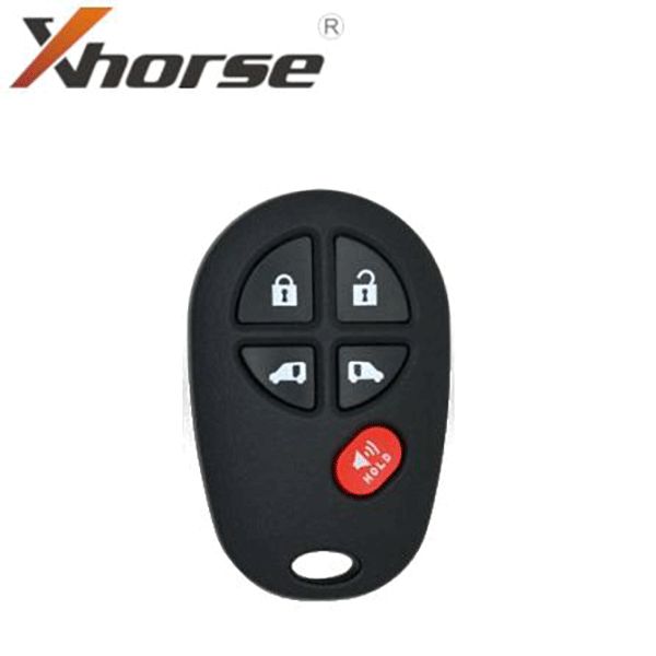 Toyota Style / 5-Button Universal Remote for VVDI Key Tool (Wired) - UHS Hardware