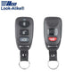 2012-2017 Hyundai Veloster / 4-Button Keyless Entry Remote / PN: 95430-2V100 / NYOSEKS-TF10ATX (AFTERMARKET) - UHS Hardware