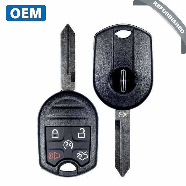 2007-2017 Lincoln / 5-Button Remote Head Key / PN: 164-R8056 / CWTWB1U793 / H75 / Chip 80 Bit (OEM) - UHS Hardware