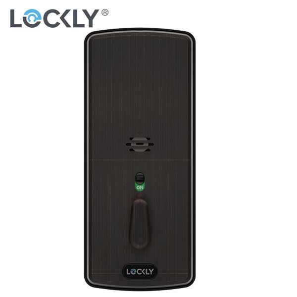 Lockly - PGD728WVB - Secure PRO Biometric Electronic Deadbolt - Fingerprint Reader - Bluetooth - WiFi Hub - Venetian Bronze - UHS Hardware