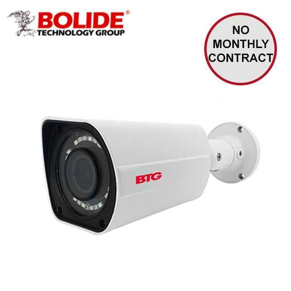 Bolide - BTG1236 - HDCVI / 2MP / Bullet Camera / Vari-Focal / 2.8-12mm Lens  / IP66 / 40m IR / DC12V / White Finish - UHS Hardware