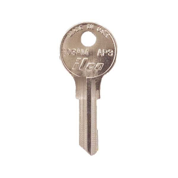 103AM-AP3 CHICAGO Key Blank -  ILCO - UHS Hardware