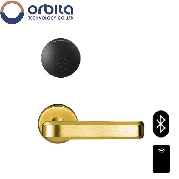 Orbita - S3079SBT - Mortise Hotel Lock - SPLIT Design - Bluetooth & RFID - Optional Lever Style - 6 VDC - Optional Finish - Grade 2 - UHS Hardware