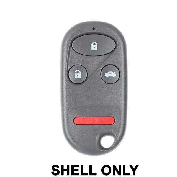 1997-2008 Honda / 4-Button Keyless Entry Remote SHELL for KOBUTAH2T / E4EG8DJ / OUCG8D-344H-A (JMA) - UHS Hardware