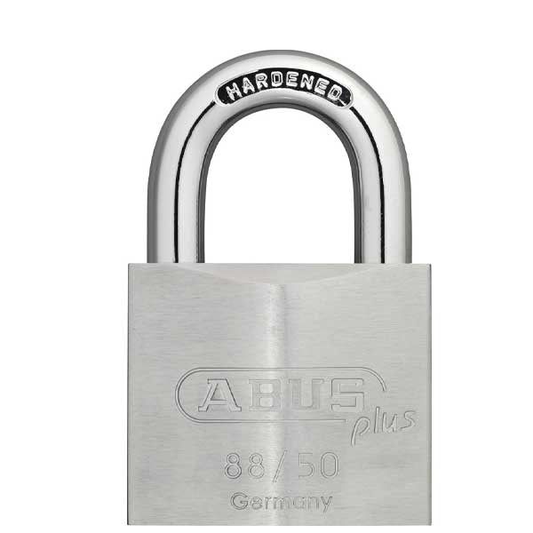 Abus - 88/50 B - Chrome Plated  Brass Padlock - 1-61/64" Width - UHS Hardware