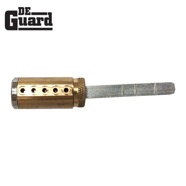 High Security - (Key-In-Knob) KIK Cylinder - 206 Keyway - 26D - Satin Chrome - UHS Hardware