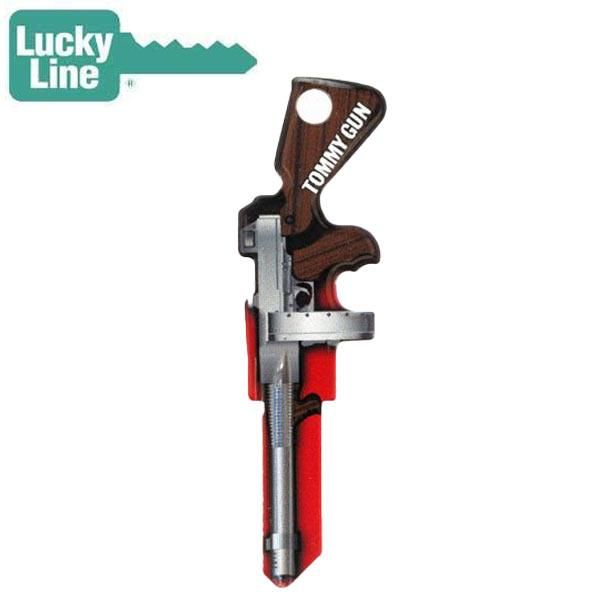 LuckyLine - B139K - Key Shapes - Tommy Gun - Kwikset - KW1 - 5 Pack - UHS Hardware