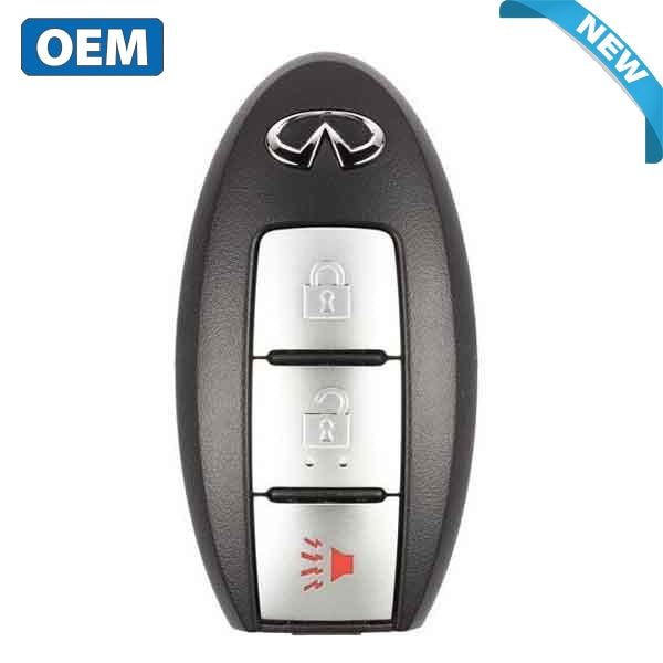 2008 - 2017  Infiniti / 3-Button Smart Key / PN: 285E3-1BA7A / KR55WW49622 (OEM) - UHS Hardware
