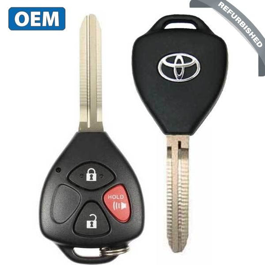 2007-2009 RAV4 Sport / 3-Button Remote Head Key / PN: 89070-42670 / HYQ12BBY (No Chip) (OEM) - UHS Hardware