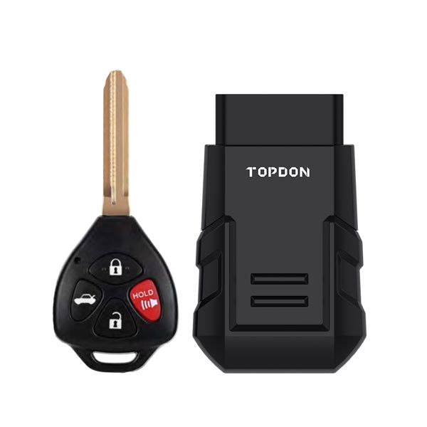 TOPDON - Top Key - Toyota / Scion - Key Matching and Diagnostics Tool - BK01 Remote - Bluetooth - UHS Hardware