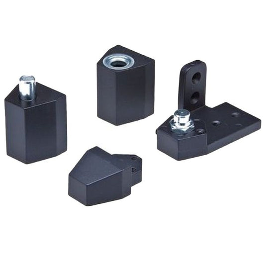 ILCO - Flush Door Pivot Hinge Set - Duronotic Dark Bronze - RH - UHS Hardware