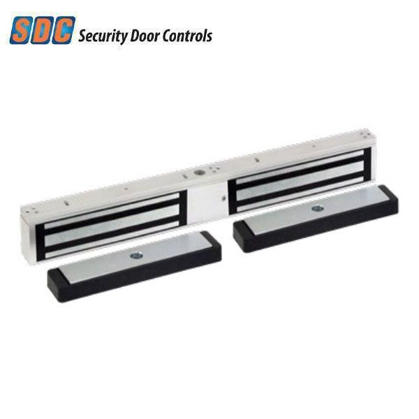 SDC - TJ352 - Double Narrow Electromagnetic Lock - Surface Mount - DPS - BAS - 1200lbs - 12/24VDC - Aluminum - Grade 1 - UHS Hardware