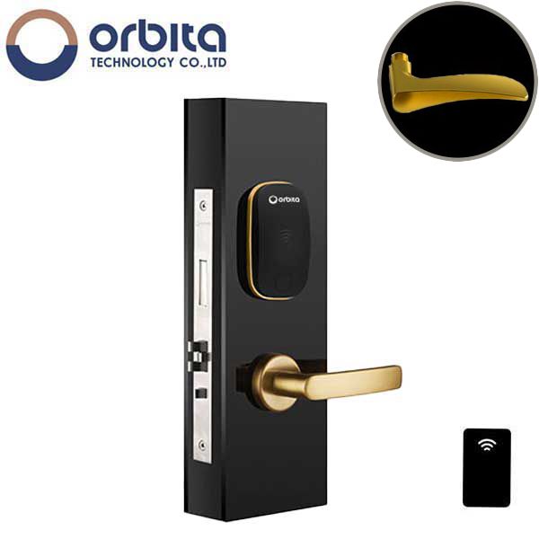 Orbita - S3078 - Mortise Hotel Lock - SPLIT Design - RFID - Optional Lever Style - 6 VDC - Optional Finish - Grade 2 - UHS Hardware