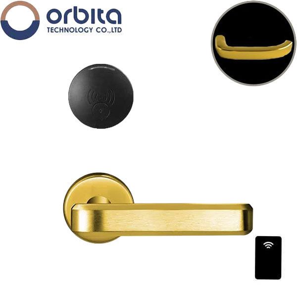 Orbita - S3079 - Mortise Hotel Lock - SPLIT Design - RFID - Optional Lever Style - 6 VDC - Optional Finish - Grade 2 - UHS Hardware