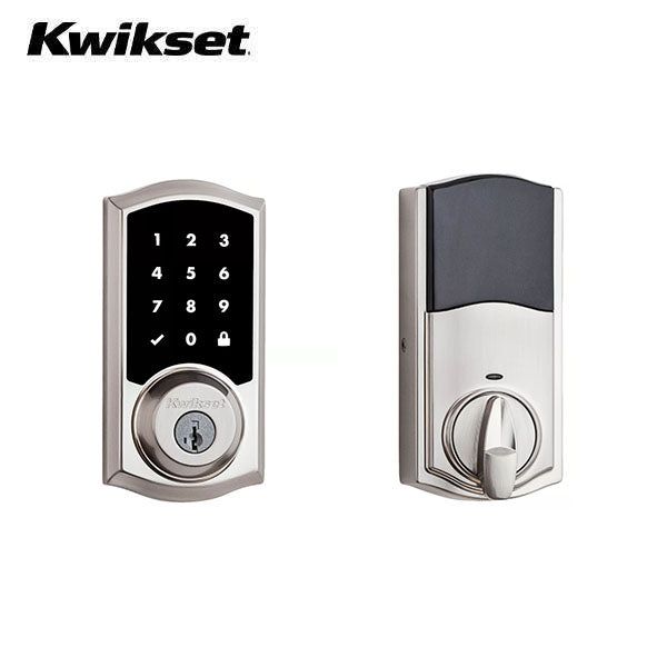 Kwikset - 916 - SmartCode Traditional Electronic Deadbolt - with Zigbee Technology - US15 - Satin Nickel - Grade 2 - UHS Hardware