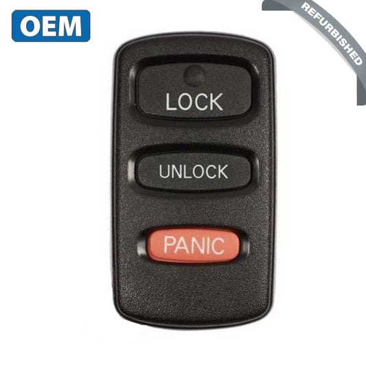 1998-2006 Mitsubishi Montero / 3-Button Keyless Entry Remote / PN: MR587977 / E4EG8D-522M-A (OEM) - UHS Hardware