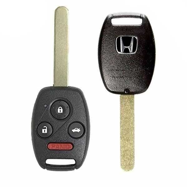 2012-2014 Honda Civic / Accord Plug In 4-Button Remote Head Key Pn: 35118-Tr0-A00 N5F-A05Taa(Oem)