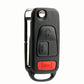 1996-2008 Mercedes SLK Chrysler Crossfire / 3-Button Flip Key / HU64 / PCF7935 44 Chip for KR55 Key Maker (RFK-MB-001) - UHS Hardware