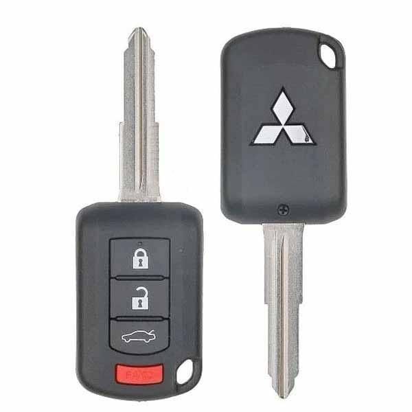 2016-2017 Mitsubishi Lancer / 4-Button Remote Head Key / PN: 6370B945 / OUCJ166N (OEM) - UHS Hardware