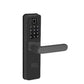 GAAB - Electronic Keyless Smart Door Mortise Lock - Bluetooth / Fingerprint - Black - Entrance - Euro Style - UHS Hardware