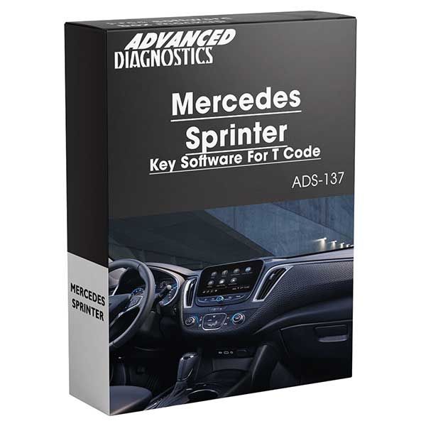 Advanced Diagnostics - ADS137 - Mercedes Sprinter Key Software For T Code - Category C - UHS Hardware