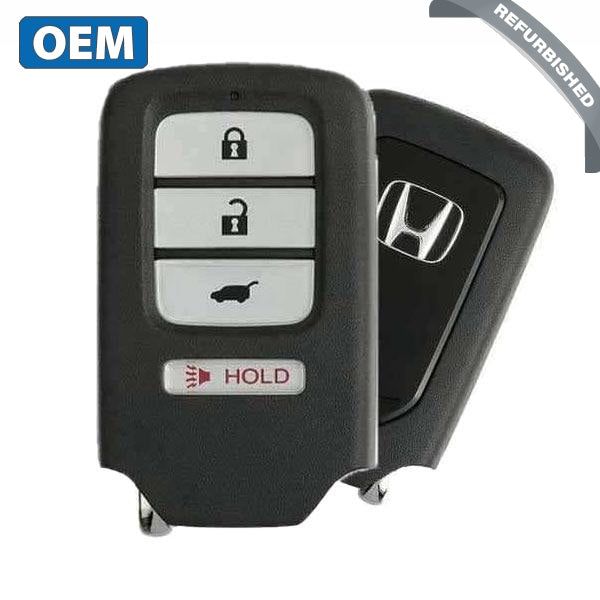 2016-2016 Honda Cr-Z / 4-Button Smart Key Pn: 72147-Szt-A01 Acj932Hk1310A (Oem)