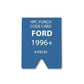 HPC - PX101 - Ford 1996+ 8-Cut Punch Card for HPC 1200 Punch Machine - UHS Hardware