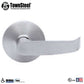 TownSteel - ED8900LQ - Sectional Lever Trim - Passage - LQ Curved Lever - Non-Handed - Compatible with Concealed V/R Exit Device - Satin Chrome - Grade 1 - UHS Hardware