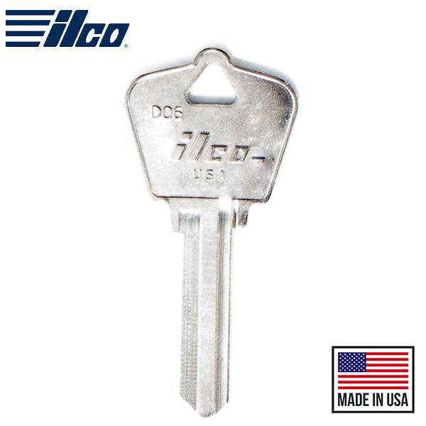 DO6 DL Key Blank - 6 Pin or Disc - ILCO - UHS Hardware