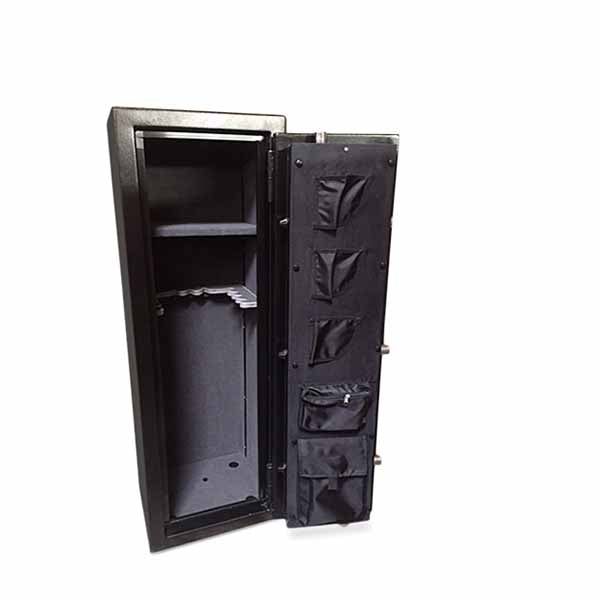 Hollon - Hunter Series Gun Safe - HGS-11E w/ S&G 1004  Electronic Lock - Chrome - UHS Hardware