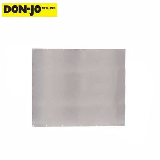 Don-Jo - 90 - Metal Kick Plate - Optional Dimensions & Finishes - UHS Hardware