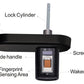 Ai.one Smart Lock – Biometric Fingerprint Lock – w/ Remote – Latch + Bolt – Black (WE.LOCK) - UHS Hardware