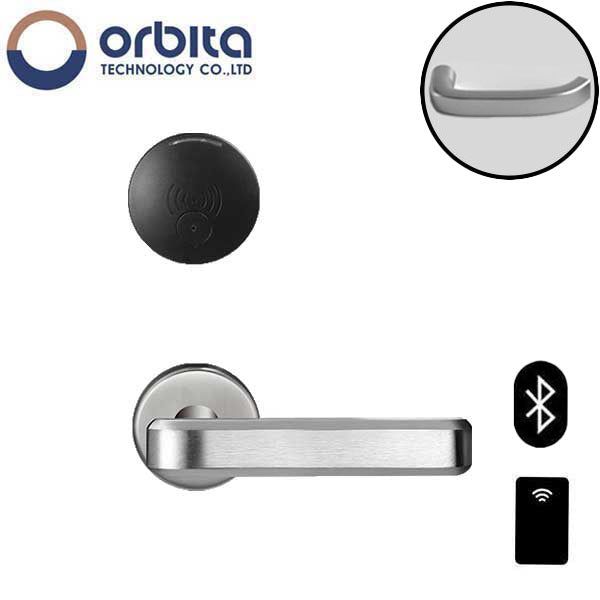 Orbita - S3079SBT - Mortise Hotel Lock - SPLIT Design - Bluetooth & RFID - Optional Lever Style - 6 VDC - Optional Finish - Grade 2 - UHS Hardware