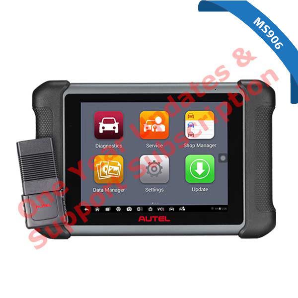 Autel - MaxiSYS MS906 - Advanced Smart Diagnostic Tool - Updates & Support Sub - 1 YEAR - UHS Hardware