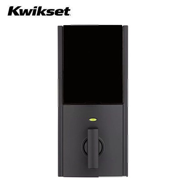 Kwikset - 913 - Smartcode Contemporary Electronic Deadbolt - 514 - Matte Black - Grade 2 - UHS Hardware