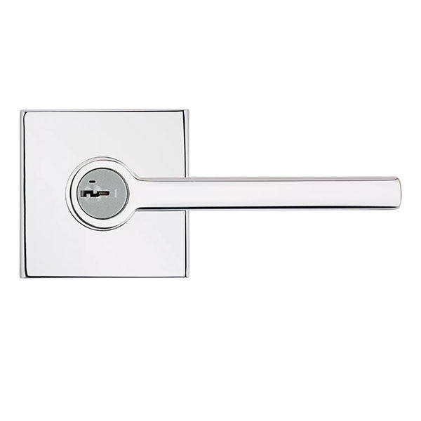 Kwikset - 156 - Halifax Lever - Square Rose - 26 - Entrance - SmartKey Technology - Grade 2 - UHS Hardware