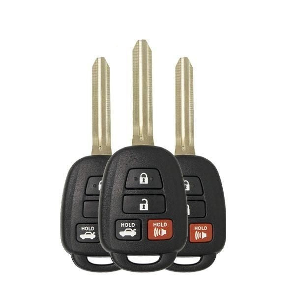 2014-2018 Toyota Camry / 4-Button Remote Head Key / HYQ12BDM (H Chip)
