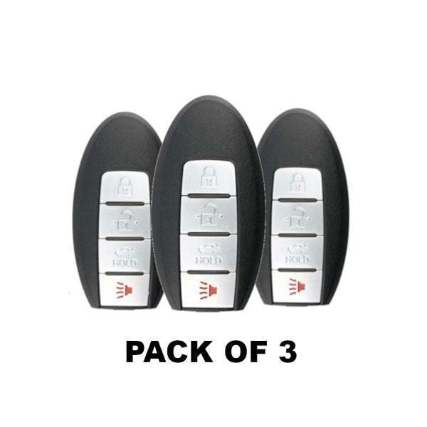 3 x 2016-2018 Nissan Altima / Maxima / 4-Button Smart Key / KR5S180144014 / IC 204 (Bundle of 3)