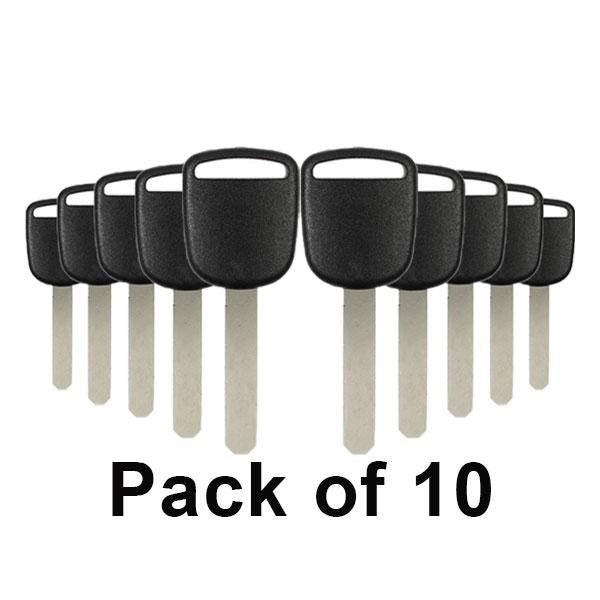 2003-2006 Honda HO01 Transponder Key (Bundle of 10 Pack)