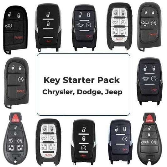 Chrysler Dodge Jeep - Complete Key Starter Pack
