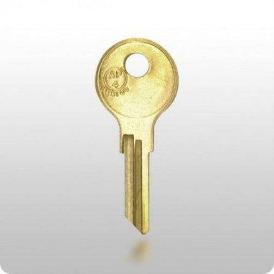 AP4 / K104 / 104AM Chicago 6-Wafer Cabinet Key (JMA CHI-7DE)