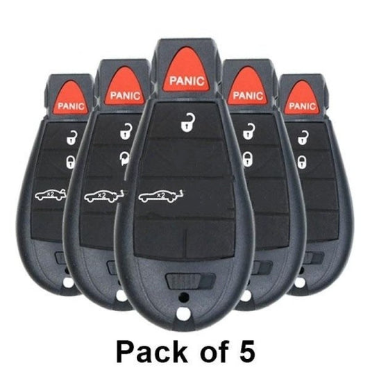 2012-2016 Dodge Dart / 4-Button Fobik Key / M3N32297100 (AFTERMARKET) (Bundle of 5)