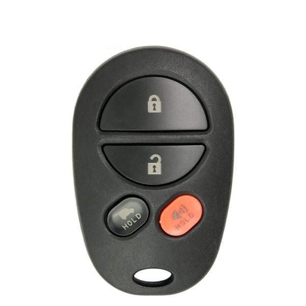 2008-2017 Toyota / 4-Button Keyless Entry Remote / GQ43VT20T (AFTERMARKET)