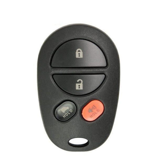 2008-2017 Toyota / 4-Button Keyless Entry Remote / GQ43VT20T (AFTERMARKET)