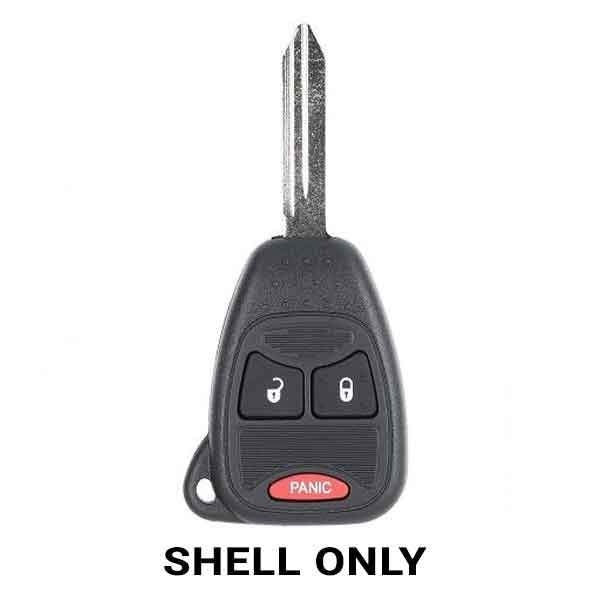 2004-2007 Chrysler / Dodge / Jeep / 3-Button Smart Key SHELL for M3N5WY72XX (AFTERMARKET)