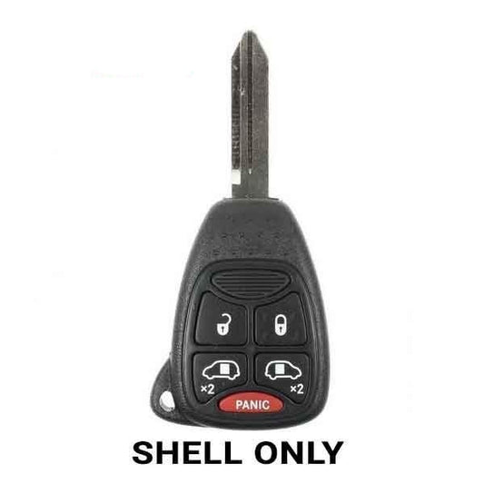 2004-2007 Chrysler / Dodge / Jeep / 5-Button Smart Key SHELL for M3N5WY72XX (AFTERMARKET)