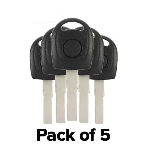 5 X 2005-2011 Porsche 911 / Boxster / Cayman Transponder Key (Chip ID 46) (Bundle of 5)