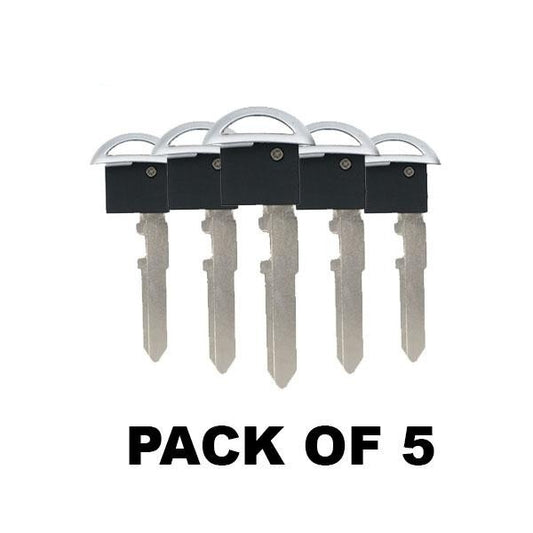 Mazda / Toyota 2009-2019 Emergency Key w/o Chip (5xK-MAZ25) (Pack of 5)